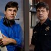 Actor Kyle Chandler of NBC's <i>Friday Night Lights</i> (left) in the new movie <i>Super 8</i> (right)